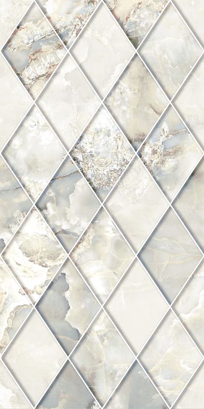 Керамическая плитка Eurotile (Rus) Selesta Grey Decor 5 SE 0146 настенная  25х50 см
