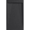 Душевой поддон из искусственного камня Esbano Luxe ESP-LX108B 100x80 ESPLX 108B Черный матовый