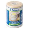 пленка защитная FOLSEN с клеящей лентой 0,55ммх33м, арт.099055033