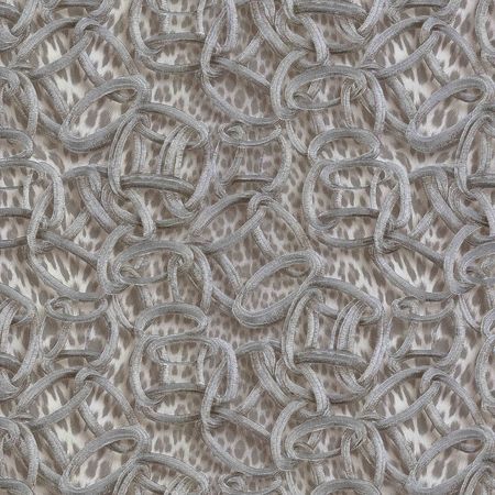 Обои Emiliana Parati Roberto Cavalli 7 18022 Винил на флизелине (1,06*10,05) Серебряный/Бежевый, Шкура/Абстракция