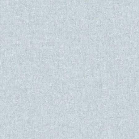Обои Caselio Linen Edition 68526221 Винил на флизелине (0,53*10,05) Голубой, Однотонные/Рогожка