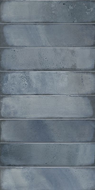 Керамическая плитка Azori Bricks Azul 00-00109540 настенная  31,5х63 см
