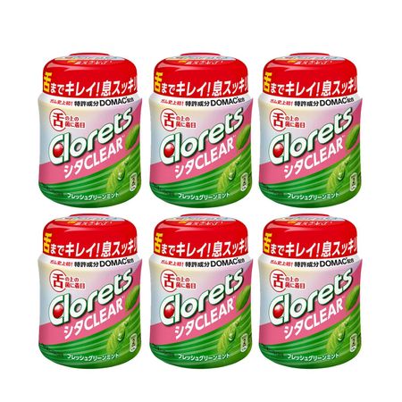 Mondelez Clorets Sitaclear Fresh Green Mint Bottle R 121 г x 6 шт.