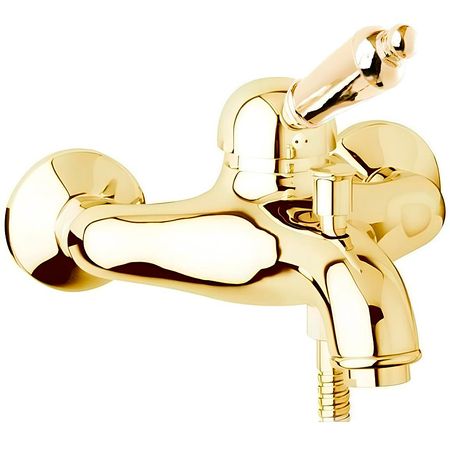 Смеситель для ванны Cezares Elite ELITE-VM-03/24-M Золото 24 карат