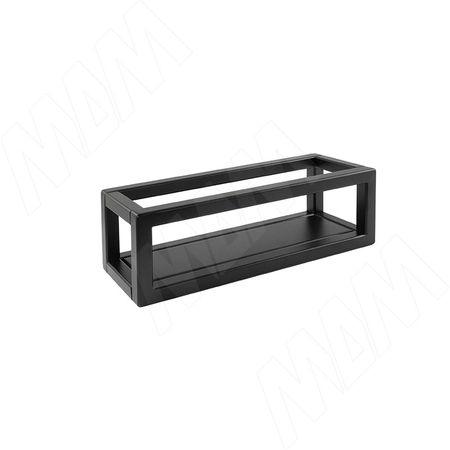 Металлокаркас-полки 370х120х120мм, черный (RAL 9005, муар) (MF.21.370х120х120.BLC)