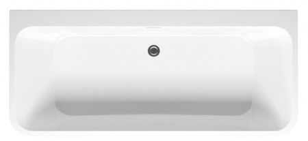 Акриловая ванна Aquanet Family Perfect 13775-GW-MB 170х75 белый/черный-матовый