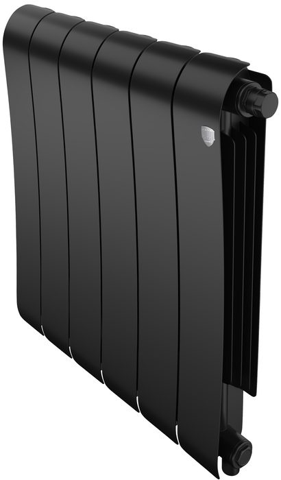 Биметаллический радиатор Royal Thermo Infinity 500 Noir Sable VR80 - 6 секц.