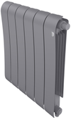 Биметаллический радиатор Royal Thermo Infinity 500 Silver Satin VR80 - 6 секц.