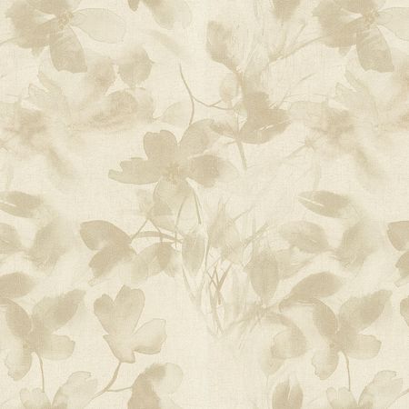 Обои Emiliana Parati Zen 72954 Винил на флизелине (1,06*10,05) Бежевый, Цветы