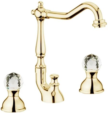 Cмеситель для раковины Webert Karenina KA750202010 золото