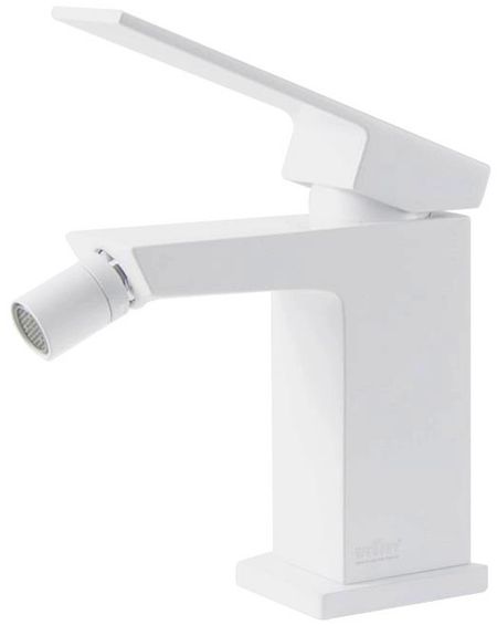 Смеситель для биде Webert Pegaso PE840102740 белый матовый