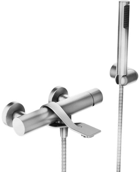 Cмеситель для ванны Webert One-B NB850101015 сталь/хром