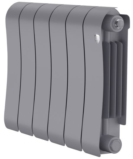 Биметаллический радиатор Royal Thermo Infinity 300 Silver Satin - 6 секц.