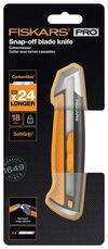 Нож  Fiskars канцелярский 18 мм CarbonMax 1027227 Нож  Fiskars канцелярский 18 мм CarbonMax 1027227