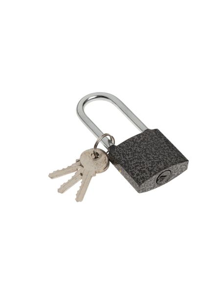 Замок навесной lockland, с влагозащитной длинной дужкой, 38 мм