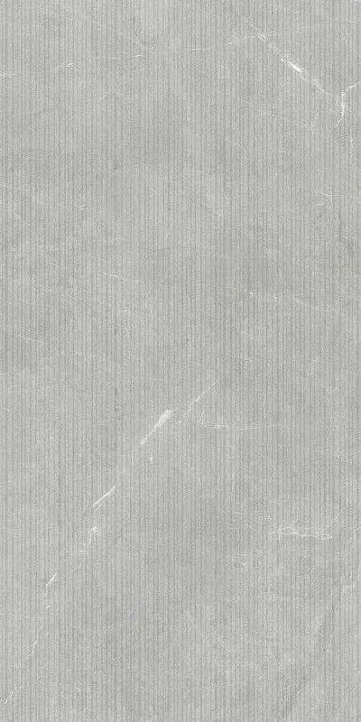 Керамическая плитка Living Ceramics Vonn Ductile Reliefs Grey Loom VN/DUC Ref/GR/LM настенная 59,8х119,8 см