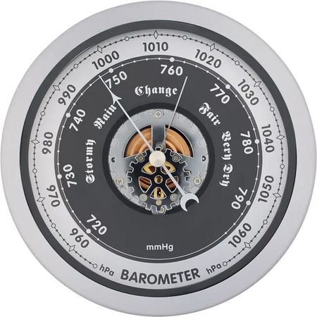 Барометр БРИГ БМ91320 алюминиевый
