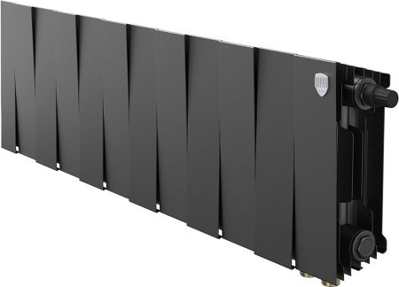 Биметаллический радиатор Royal Thermo PianoForte 200 /Noir Sable - 12 секц. VDR