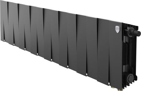 Биметаллический радиатор Royal Thermo PianoForte 200 /Noir Sable - 16 секц. VDR