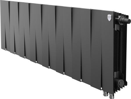 Биметаллический радиатор Royal Thermo PianoForte 300 /Noir Sable - 16 секц. VDR
