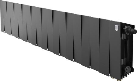 Биметаллический радиатор Royal Thermo PianoForte 200 /Noir Sable - 20 секц. VDR