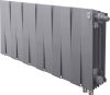 Биметаллический радиатор Royal Thermo PianoForte 300 /Silver Satin - 12 секц. VDR