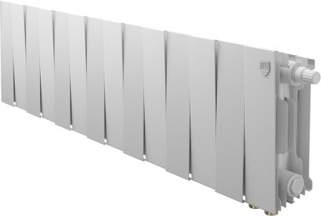 Биметаллический радиатор Royal Thermo PianoForte 200 /Bianco Traffico - 14 секц. VDR