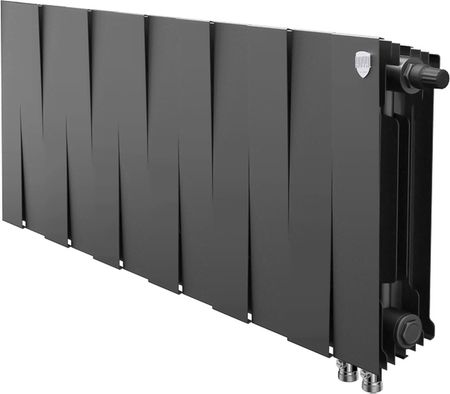 Биметаллический радиатор Royal Thermo PianoForte 300 /Noir Sable - 12 секц. VDR