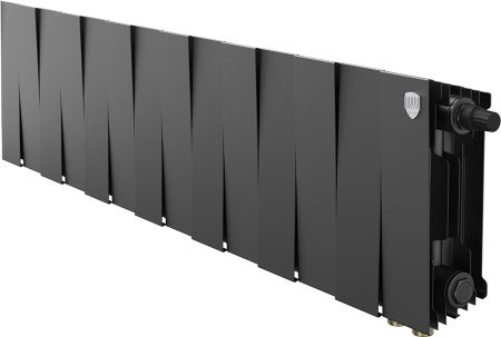 Биметаллический радиатор Royal Thermo PianoForte 200 /Noir Sable - 14 секц. VDR