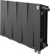 Биметаллический радиатор Royal Thermo PianoForte 300 /Noir Sable - 8 секц. VDR