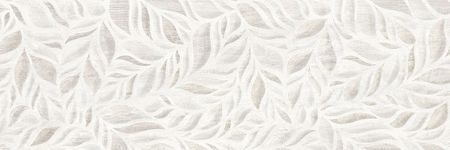 Керамическая плитка Metropol Luxury Art White Mat настенная 30х90 см
