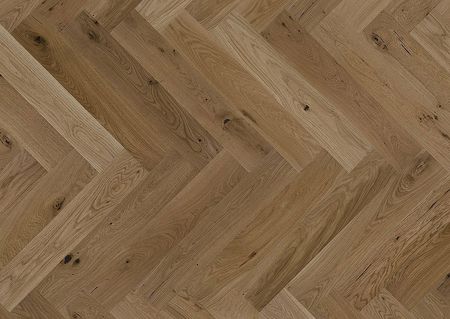 Паркетная доска Barlinek Венгерская елочка 1WJ000005 Дуб Toffee 725х130х14 мм