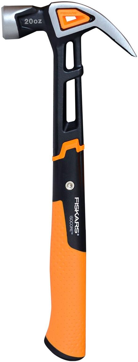 Молоток Fiskars с загнутым гвоздодёром L 20oz|13.5'' 1027203 Молоток Fiskars с загнутым гвоздодёром L 20oz|13.5'' 1027203