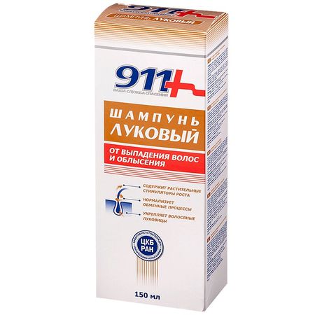 911 Шампунь Луковый От Выпадения Волос И Облысения 150Мл