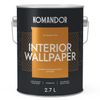 краска в/д KOMANDOR Interior Wallpaper база С матовая для обоев 2,7 л бесцветная, арт.S1306003003