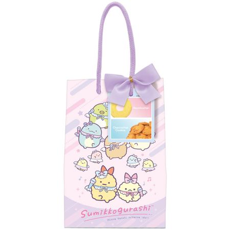 Подарочная сумочка в форме сердца Sumikko Gurashi, 10 предметов, набор конфет, игрушек и сладостей