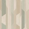 Обои Grandeco Asperia A 57001 Винил на флизелине (0,53*10,05) Бежевый/Коричневый/Зеленый, Геометрия