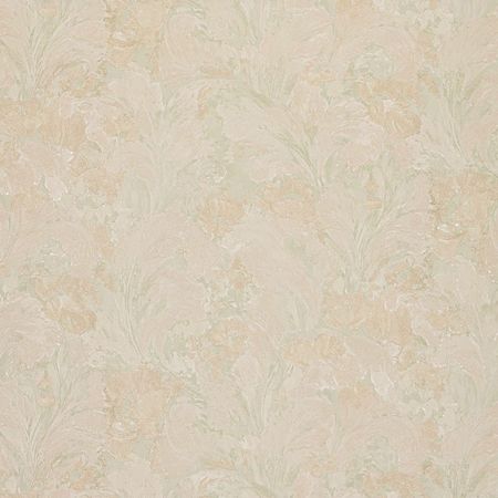 Обои Fipar Gold R 23645 Винил на флизелине (1,06*10,05) Бежевый/Зеленый/Розовый, Абстракция/Цветы/Штукатурка