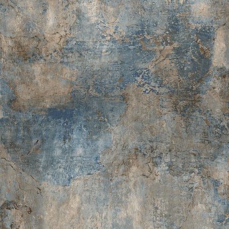 Обои Grandeco Icon 191701 Винил на флизелине (0,53*10,05) Серый/Синий, Штукатурка