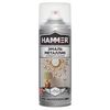 эмаль аэрозольная HAMMER металлик серебро 520мл, арт.344295