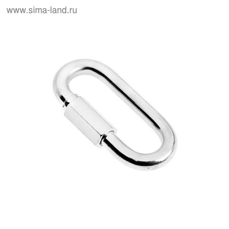 Карабин винтовой ТУНДРА krep, М10, оцинкованный, 1 шт.