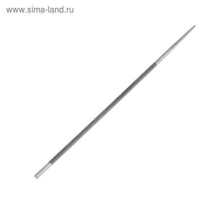 Напильник ТУНДРА, для заточки цепей шаг 0.325", круглый, сталь ШХ15, d=4.8 мм, №3, 200 мм