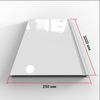 Стеновая панель ПВХ Slim Premium, 3000×250×5 мм, белый глянец лакированный