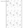 Стеновая панель ПВХ «Голография галактика», 2700×250 мм, цвет белый