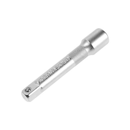 Удлинитель для воротка ТУНДРА, квадрат 1/2", 125 мм, CrV
