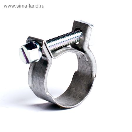 Хомут стяжной мини, диаметр 18-20 мм, ширина 9 мм, нержавеющая сталь