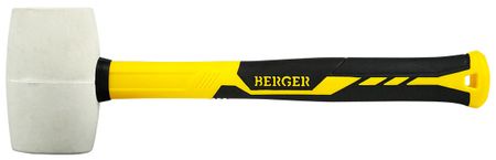 Киянка Berger BG1526 450 г. белая, фиберглассовая рукоятка Киянка Berger BG1526 450 г. белая, фиберглассовая рукоятка