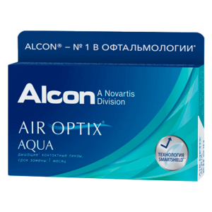 Air Optix Aqua Линзы контактные -3,25 8.6 6 шт