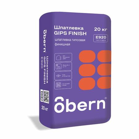 шпаклевка финишная GIPS FINISH OBERN 20кг