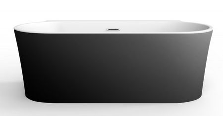 Акриловая ванна BelBagno BB409-1700-800-W/NM 170х80 белый/черный
